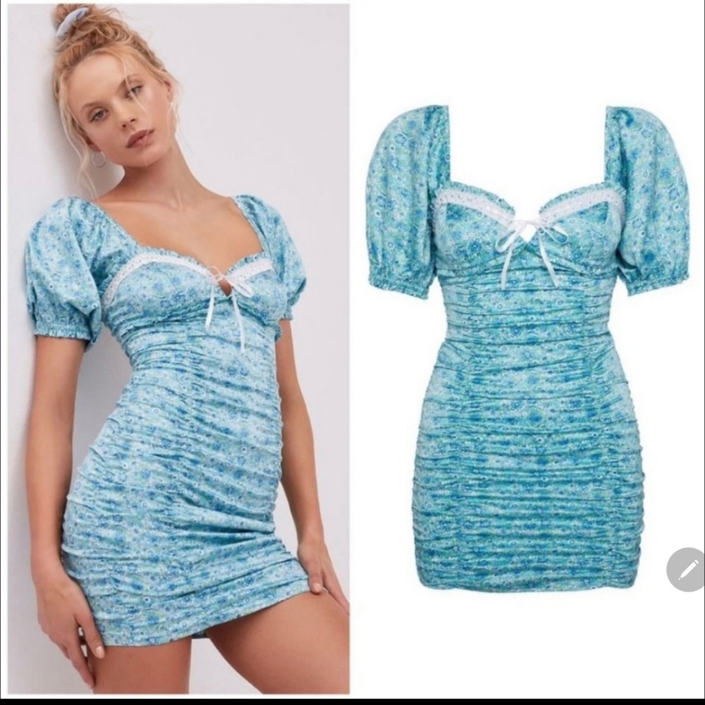 🍋For Love and Lemons Alana Mini Dress